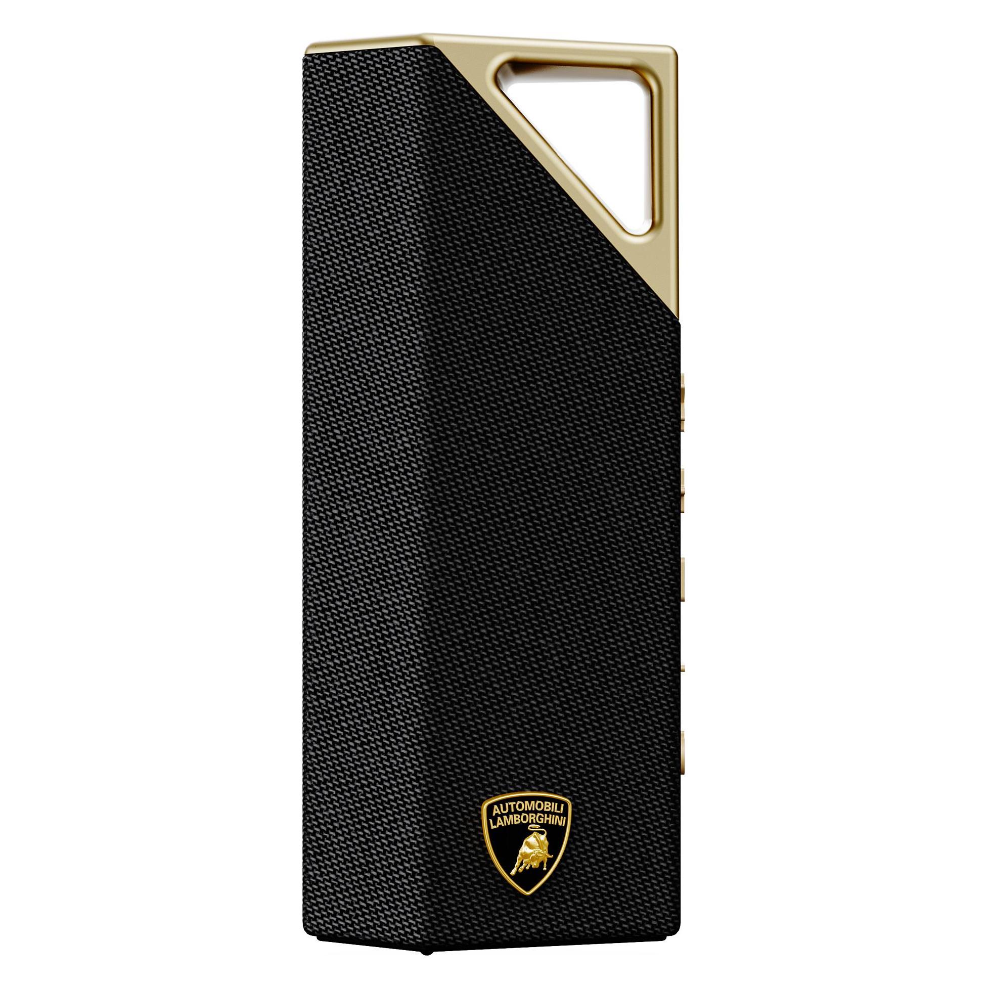 Bugani Brief Pro BS12303 schwarz gold / tragbarer Lautsprecher / 160W / IPX5 / Bluetooth 5.3 (10 h) (640712984993)