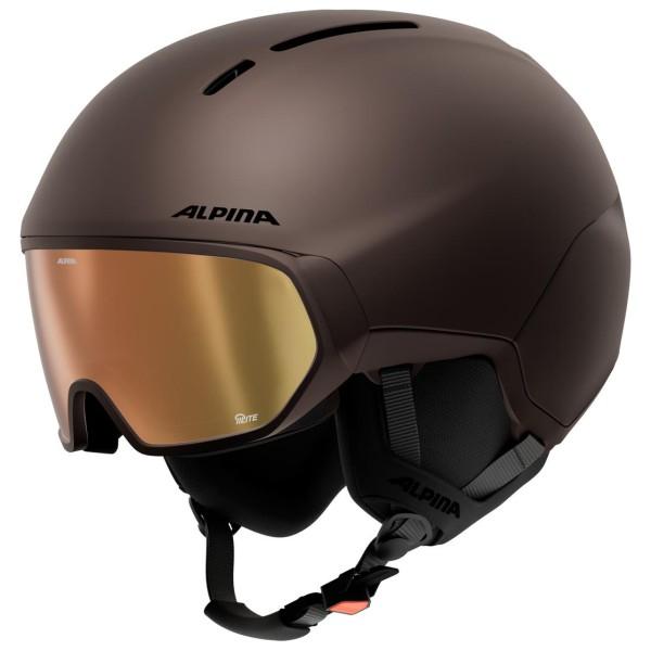Alpina - Vizzard Q-Lite S2 - Skihelm Gr 55-59 cm braun