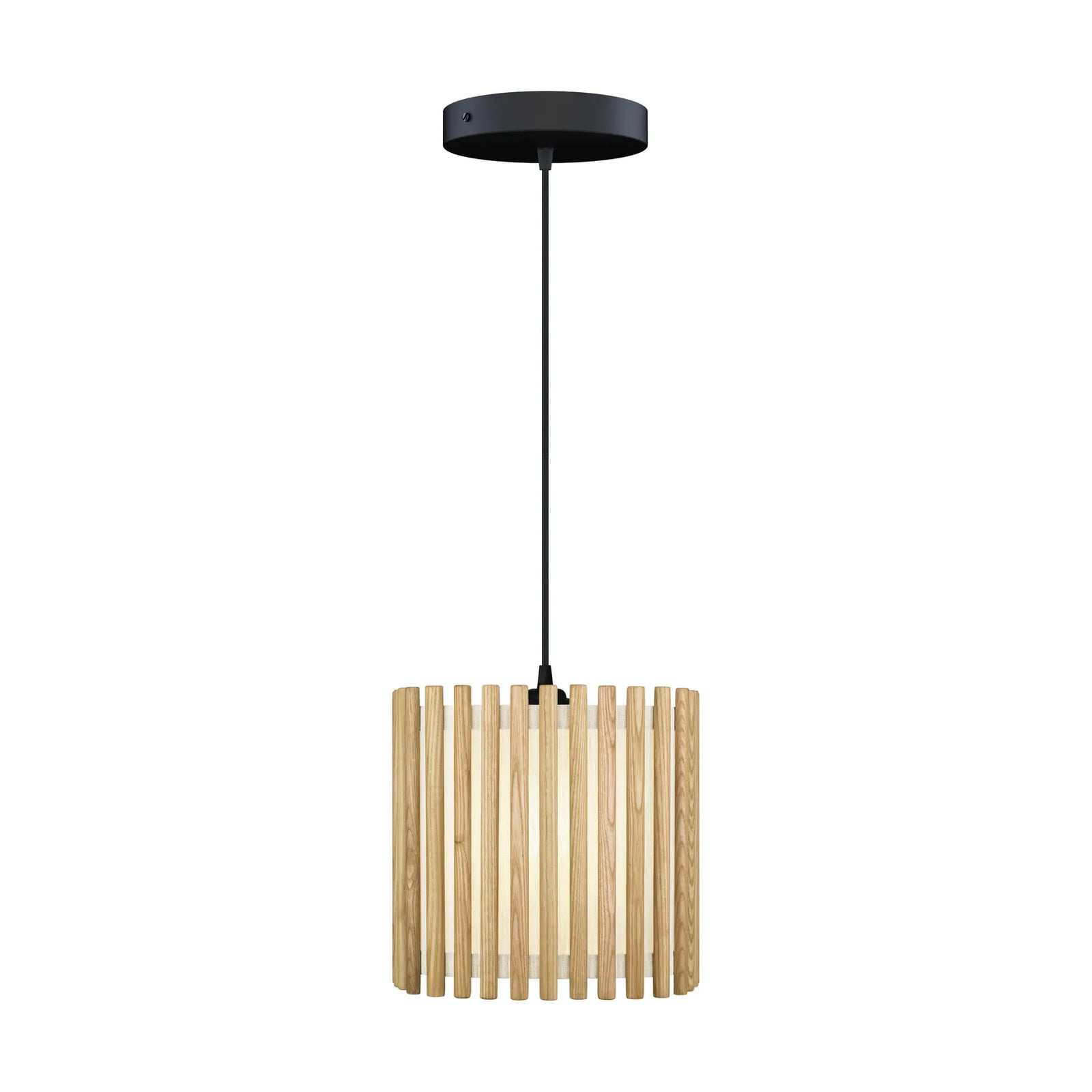 Umage Komorebi hanglamp medium Square eiken-zwart