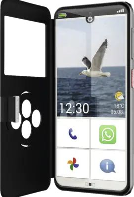 Emporia 512 GB 5G Smartphone 16,1 cm (6.36 Zoll) 120 GHz 8 MP Einzelne Kamera Kamera Smart.8 (Schwarz) 9005613169329