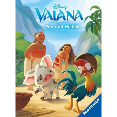 Disney Vaiana: Pua und Heihei - Erstlesebuch zum Lesenlernen, Gebundene Ausgabe von Sarah Dalitz, Ravensburger Verlag GmbH, 978-3-473-49859-8