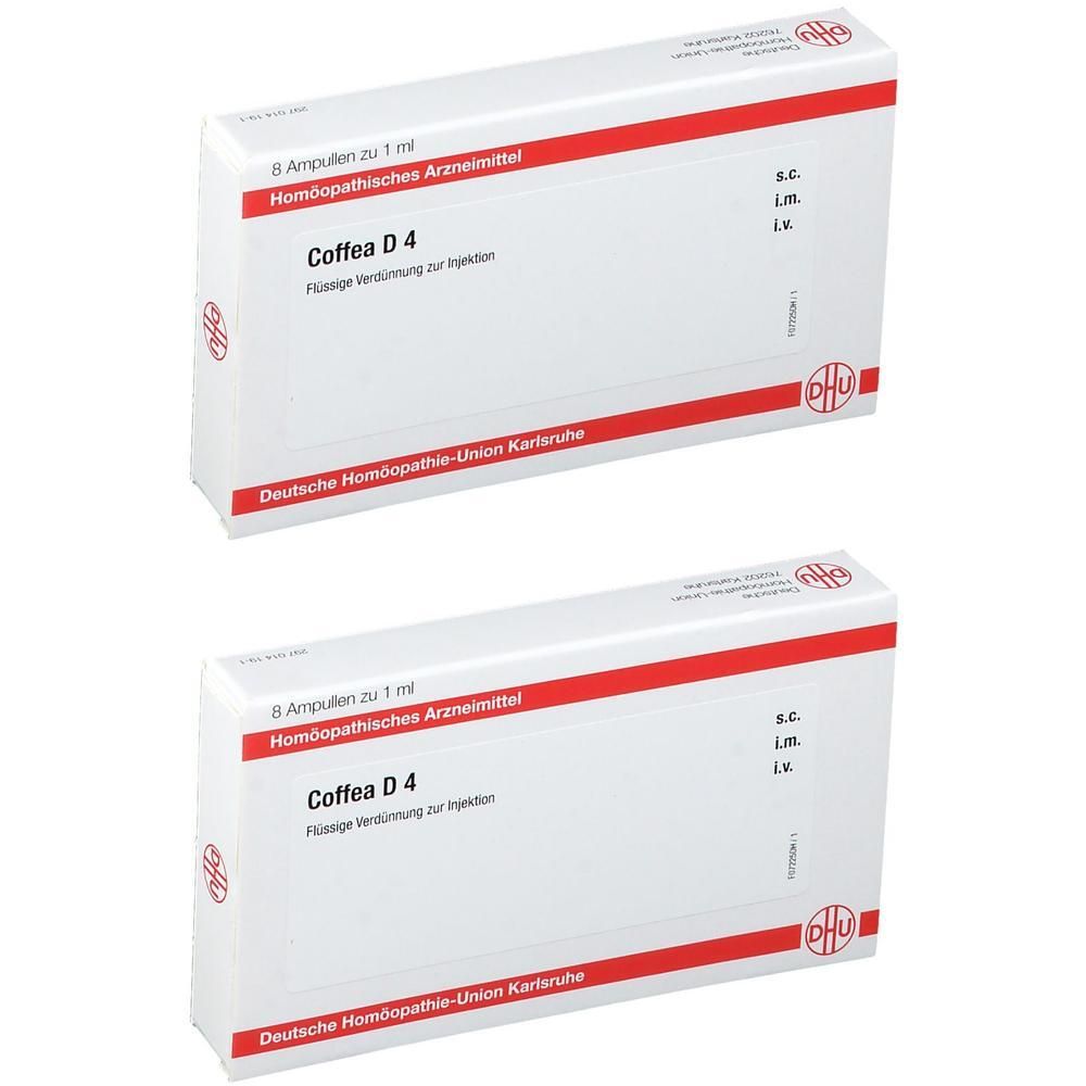 Coffea D 4 Ampullen 2x 2x8x1 ml
