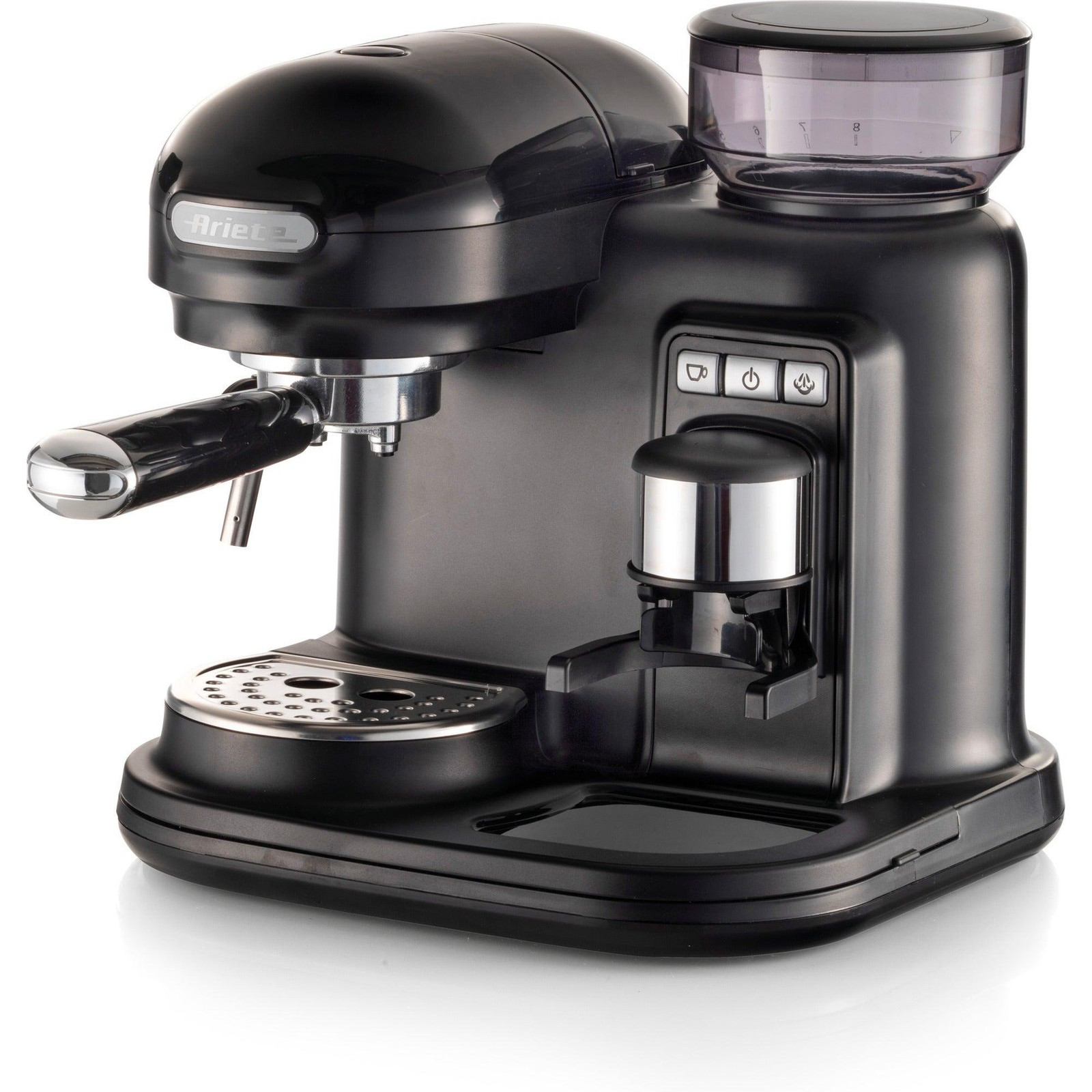 Ariete MODERNA volautomatische espressomachine met ingebouwde molen, zwart