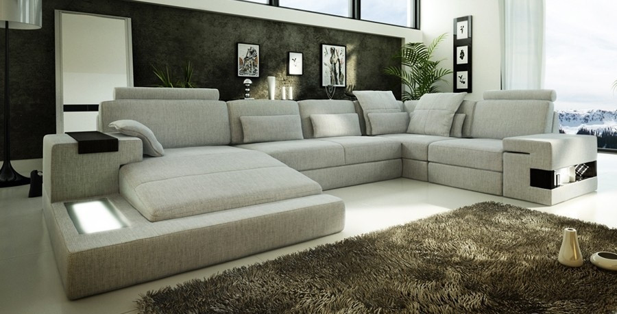 Moderne XXL Design Hoekbank voor de woonkamer