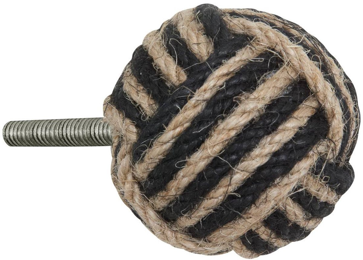 Set van 2 LOUNA meubelknoppen van jute