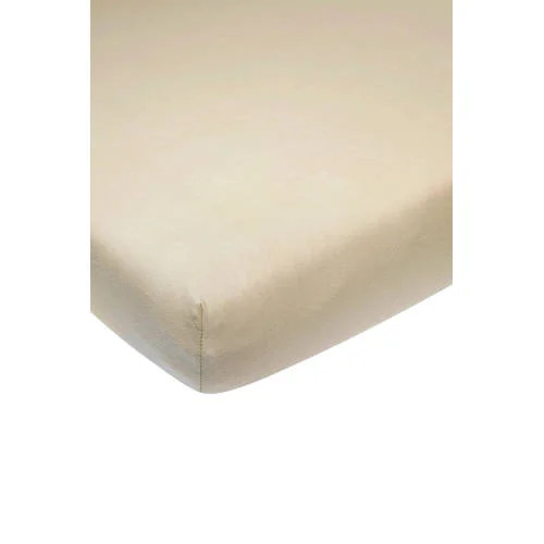 Meyco katoenen jersey co-sleeper hoeslaken Sand 50x90 cm