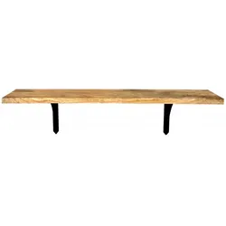 Wandregal Devi 100x22 aus Mangoholz