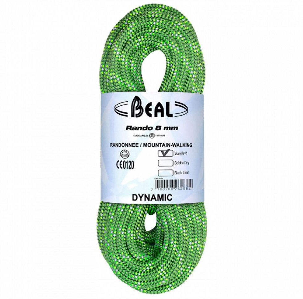 Beal  - Rando 8mm Green - 20 - Corde