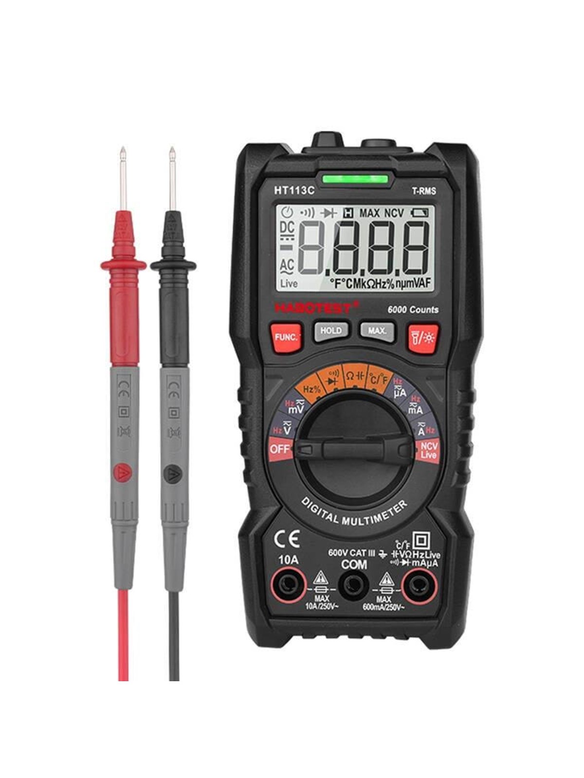 Habotest Digital Universal Multimeter HT113C