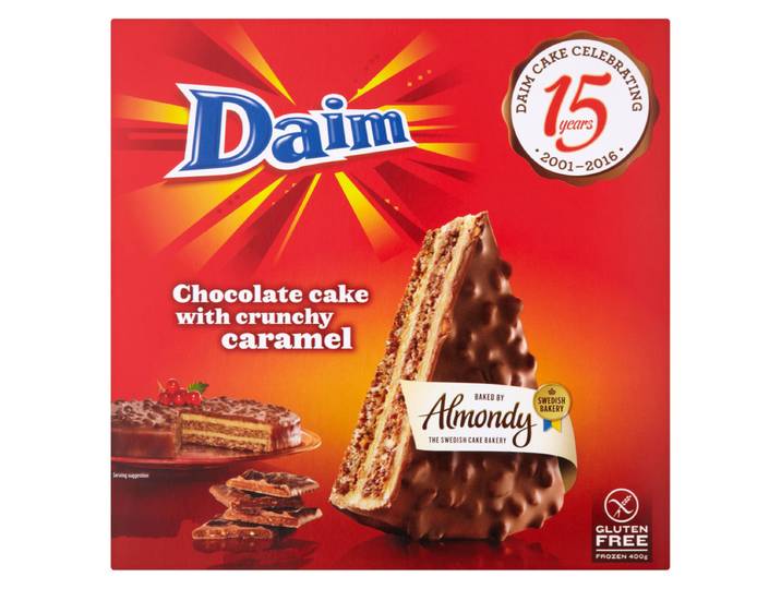 Gâteau Daim au Chocolat et Caramel Croquant 400 g