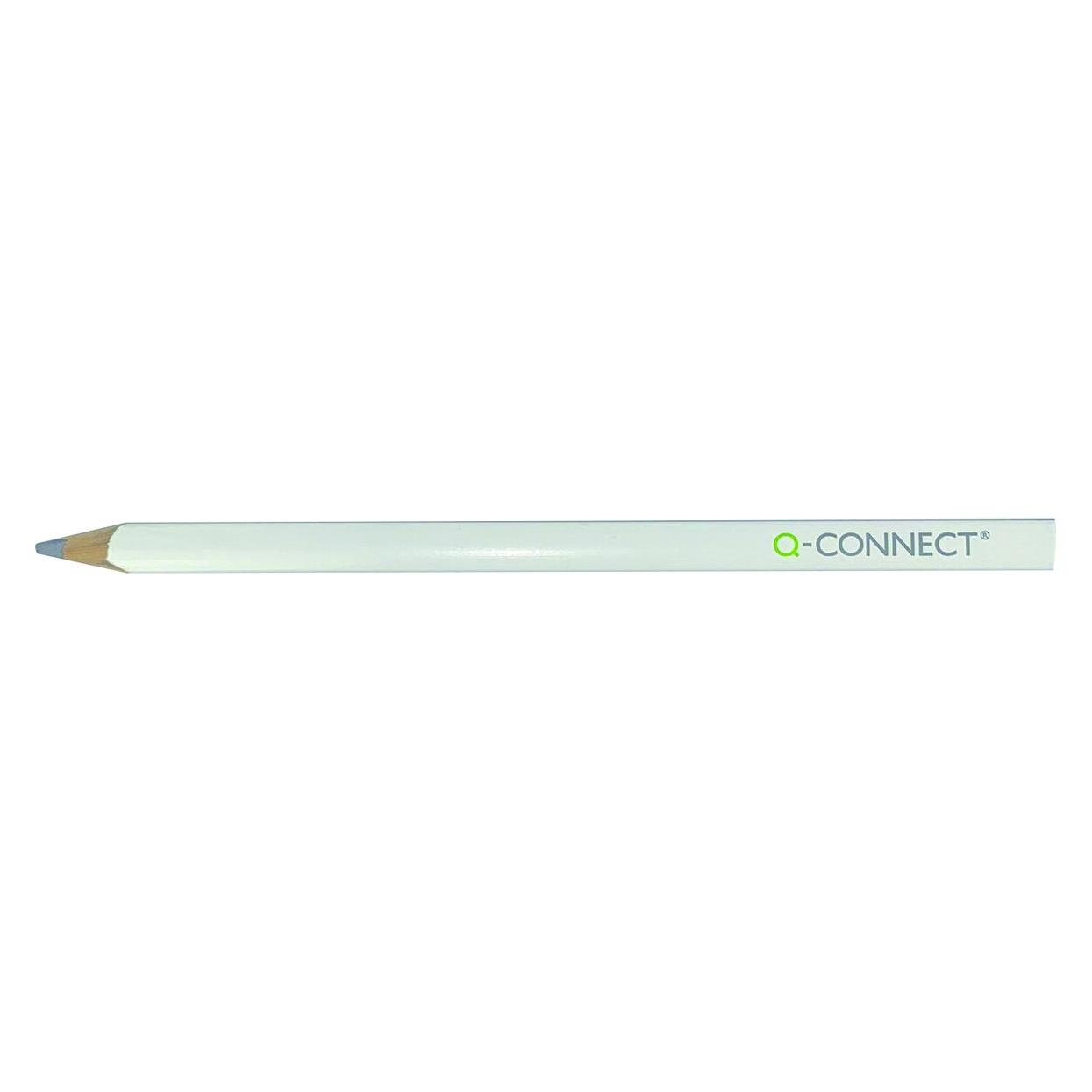 Q-Connect Zimmermannsbleistift weiss (1x) (12.404)