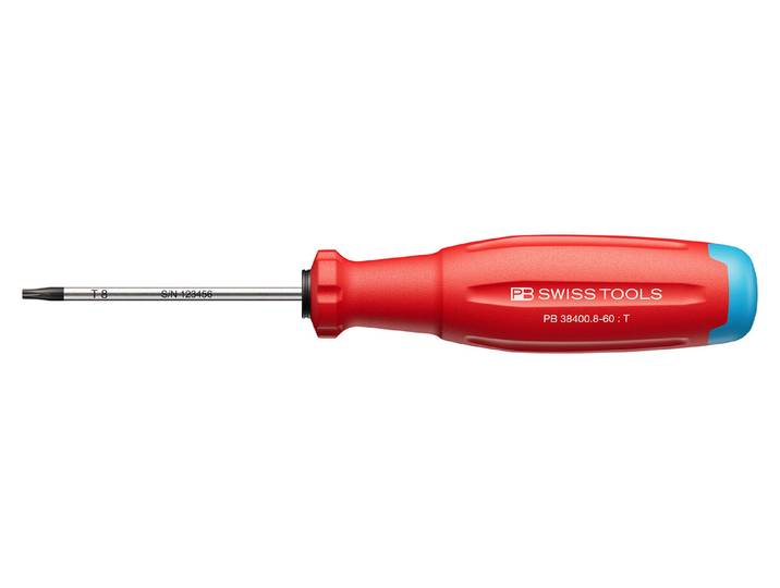 PB Swiss Tools Torx-Schraubenzieher PB 38400 SwissGrip Evo Gr. 8 60 mm