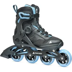 ROLLERBLADE MACROBLADE 84 BOA W Inline Skate 2025 black/powder blue - 40,5-41