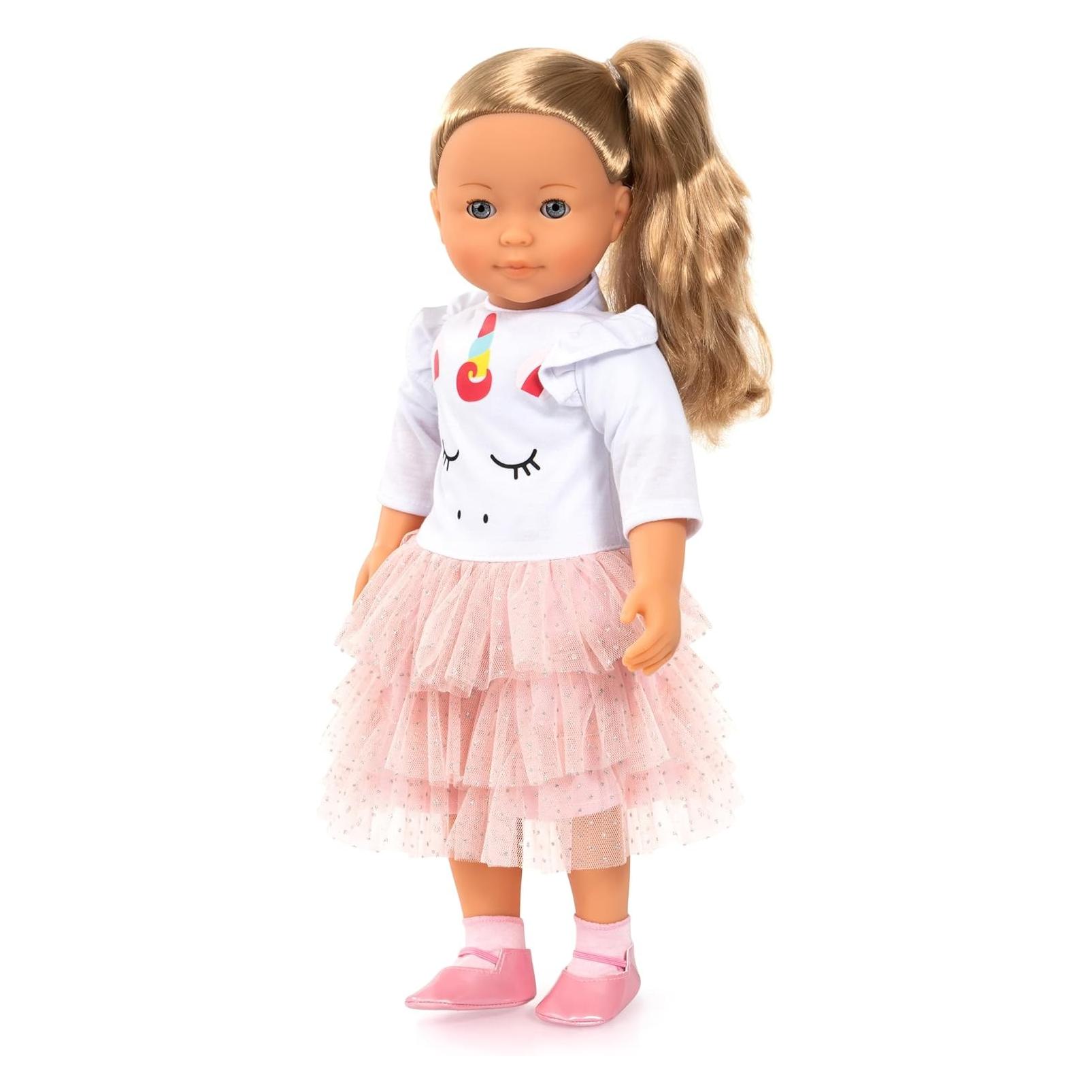 Bayer Charlene Pop interaktiv mit Haar, spricht, singt, mit Zubehör und Schlafaugen (94637AN)