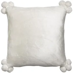 Vivaraise, Dekokissen, Tender Pompons (45 x 45 cm)