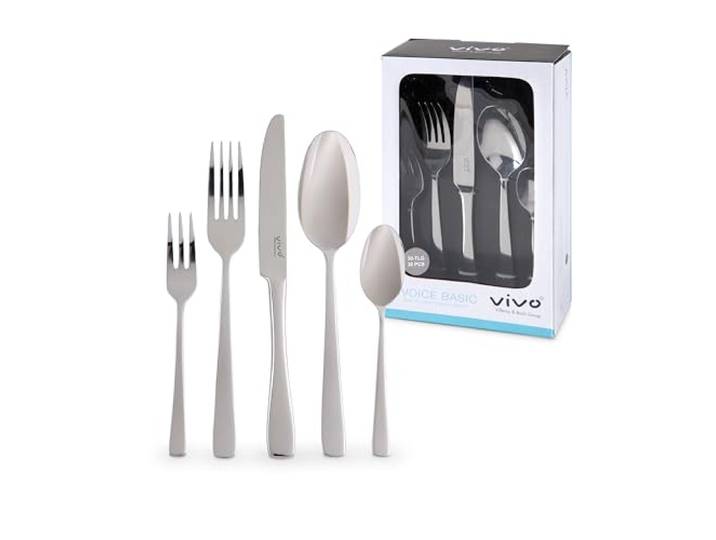 Vivo by Villeroy & Boch - Voice Basic Besteck-Set 30-teilig, Edelstahl