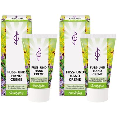 Fuss- UND Handcreme 2x 2x75 ml Creme