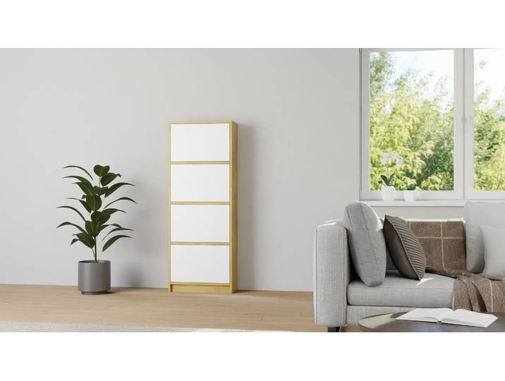 Maßgefertigtes Highboard Eiche Natur geölt