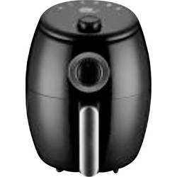 Elta AF-1000.1M Heißluftfritteuse 2 l 1000 W Kontrollleuchte, Timerfunktion Schwarz, Silber