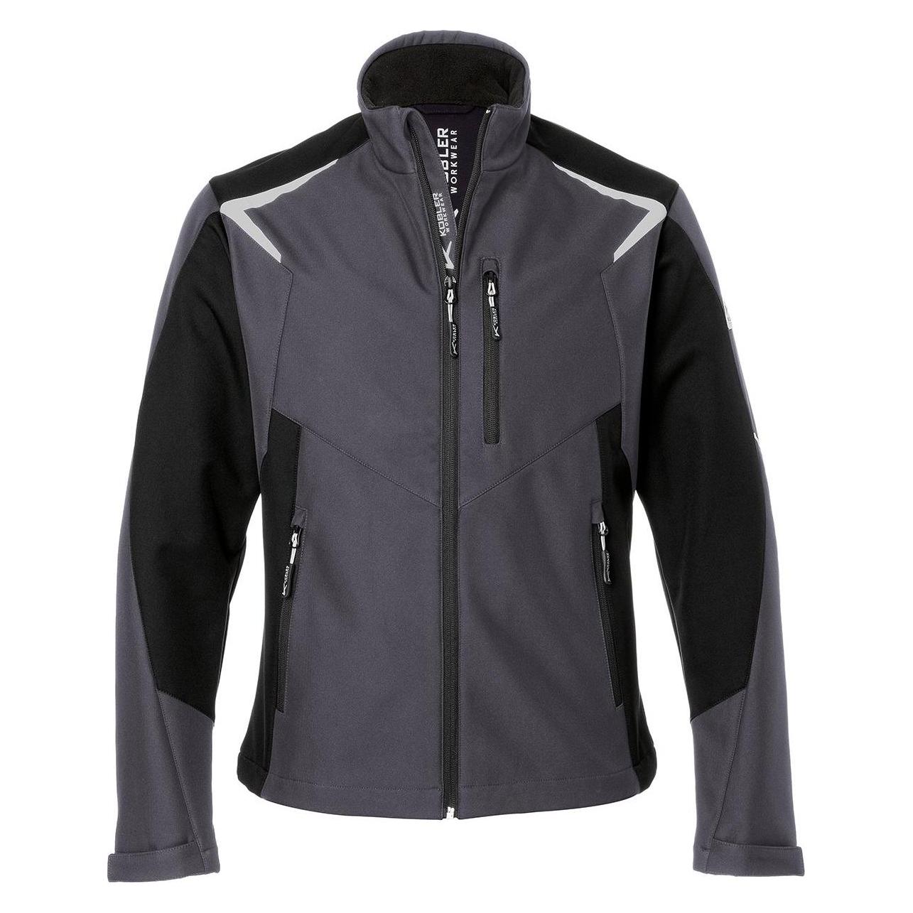 Kübler Jacke Ultrashell BODYFORCE anthrazit/schwarz Form 1625 Grösse 4XL (4XL) (210141)