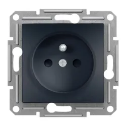 Schneider Electric Asfora EPH2800221 SCHUKO Steckdose 1-fach 16 A 250 V mit Berührungsschutz weiß