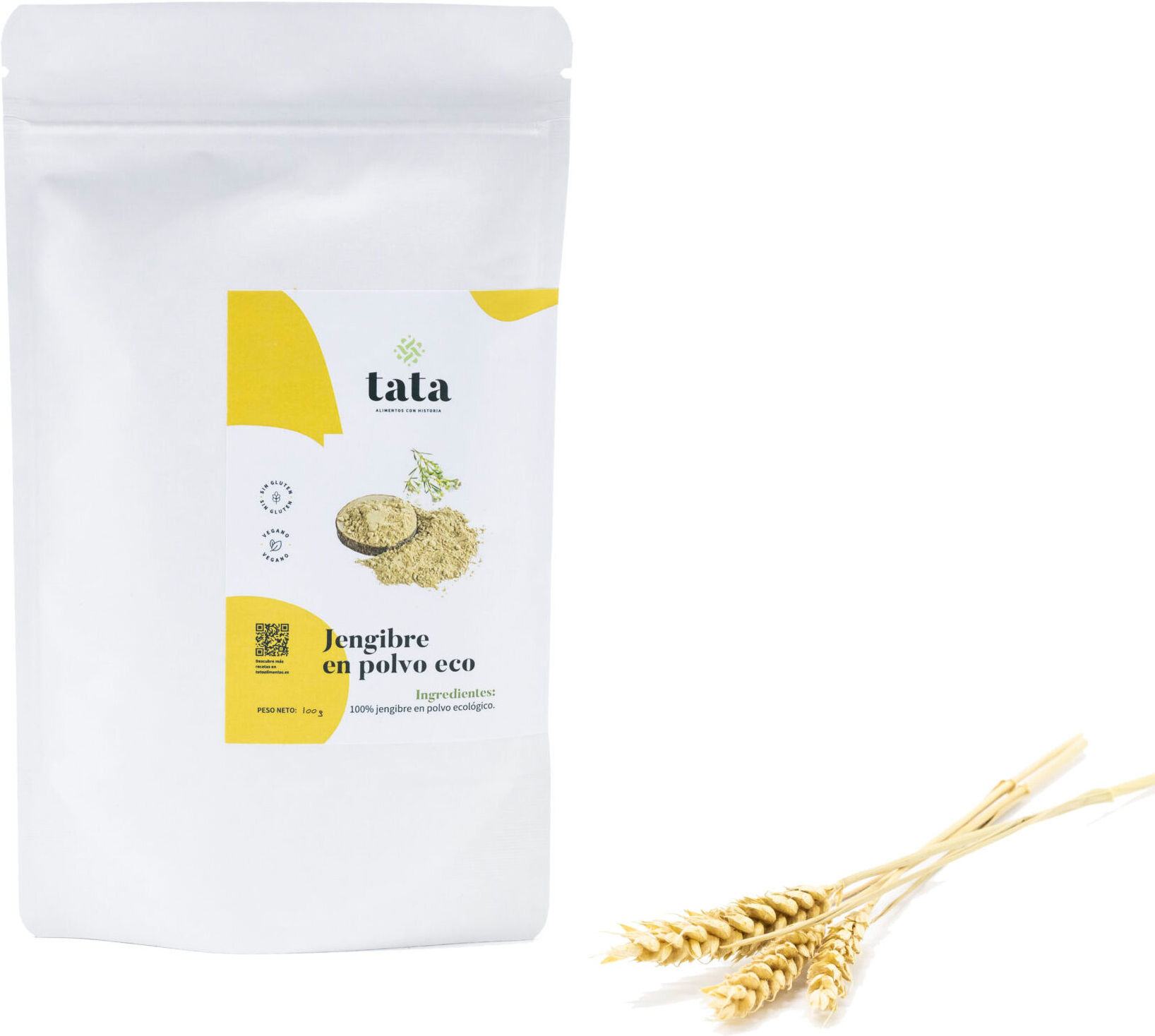 Tata Alimentos Organic Ginger Powder 100 gr