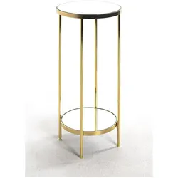 HAKU Möbel, Couchtisch + Beistelltisch, Blumensäule (28 x 66 cm)