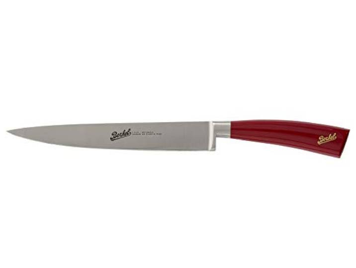 Van Berkel - Filetiermesser - Elegance Serie Klingenlänge: 21 cm Griff: Rot *Blisterverpackung*