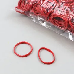 Gummiringe, rot 3 mm | 30 mm, Kautschuk