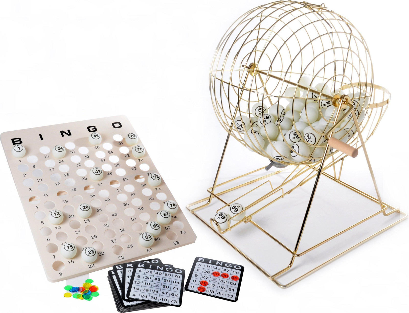 Angel Toys Bingotrommel met bingokaarten