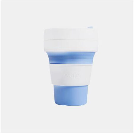 STOJO POCKET CUP 355ml (COPO COLAPSAVEL) - SKY