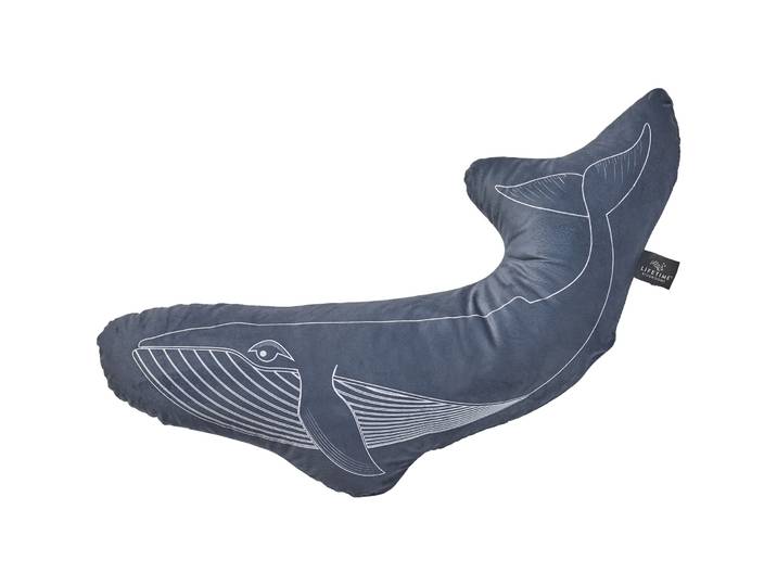 Zierkissen Kids World blau Baumwolle B 45 T 75 cm