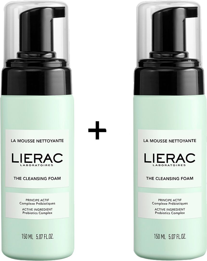 LIERAC Dúo Espuma Limpiadora .