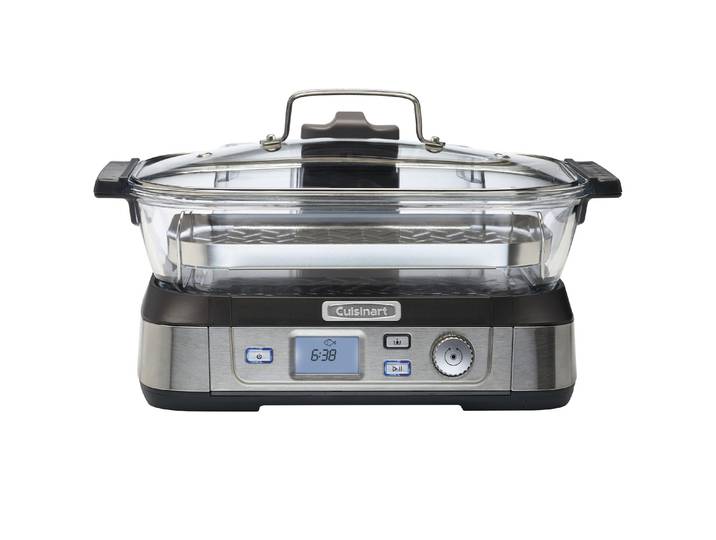CUISINART Dampfgarer Cuisinart , silber (transparent), H:25,2cm, Dampfgarer, Dampfgarer