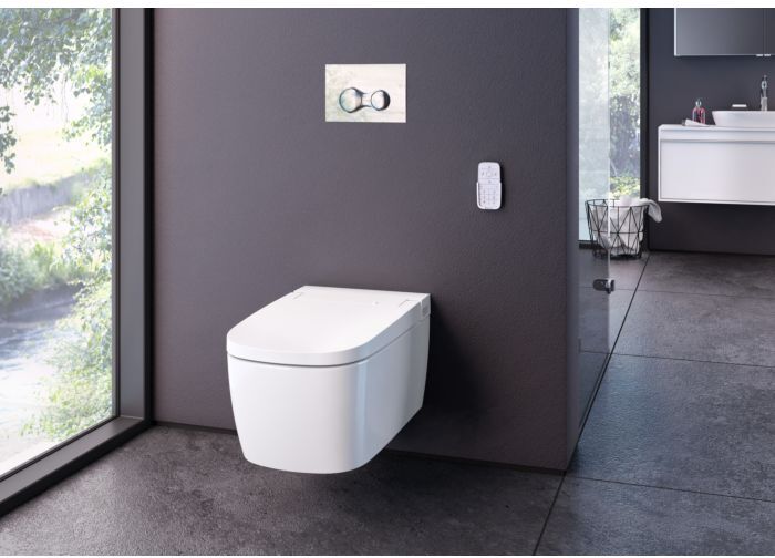 VitrA V-Care 1.1 Comfort Dusch-WC 5674B403-6196 weiß, mit Bidetfunktion