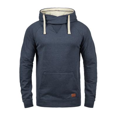 Kapuzenpullover BLEND "Hoodie BHSales", Herren, Gr. S, blau (navy), Obermaterial: 60% Baumwolle CO. 40% Polyester PES., Pullover Kapuzenpullover