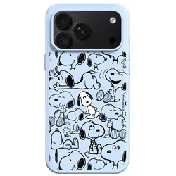 RhinoShield iPhone 18 Pro Max / iPhone 17 Pro Max - SolidX Snoopy (Apple iPhone 17 Pro Max, Apple iPhone 18 Pro Max), Smartphone Hülle, Blau
