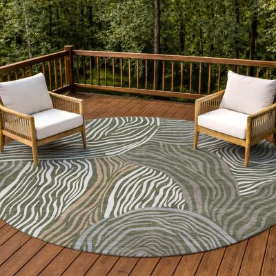 Addison Rugs Machine Washable Indoor/ Outdoor Modern Cortez Chantille Rug