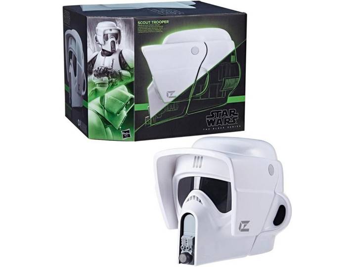 Hasbro Actionfigur Actionfigur Star Wars The Black Series Scout Trooper elektronischer, (1-tlg)
