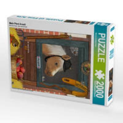 CALVENDO Puzzle Mein Pferd Avanti | 2000 Teile Lege-Größe 90x67cm Foto-Puzzle für glückliche Stunden