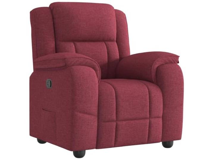 vidaXL Relaxsessel Weinrot Stoff