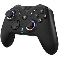 DragonShock Controller Nebula Ultimate Wireless schwarz Swit (Android, PC, PS3, Switch, Switch OLED), Gaming Controller, Schwarz