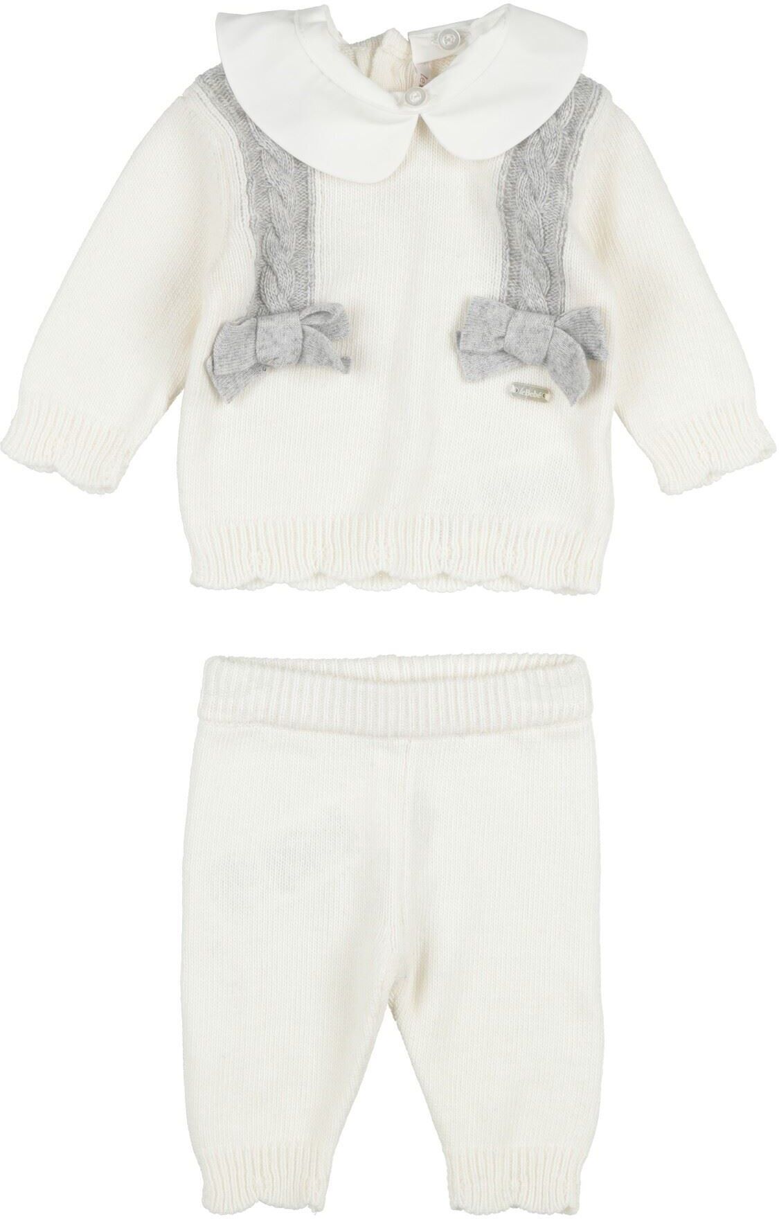Le Bebé Conjunto para bebé Chica Blanco 1 Chica
