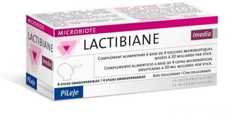 Pileje Lactibiane Imedia 4 Sticks