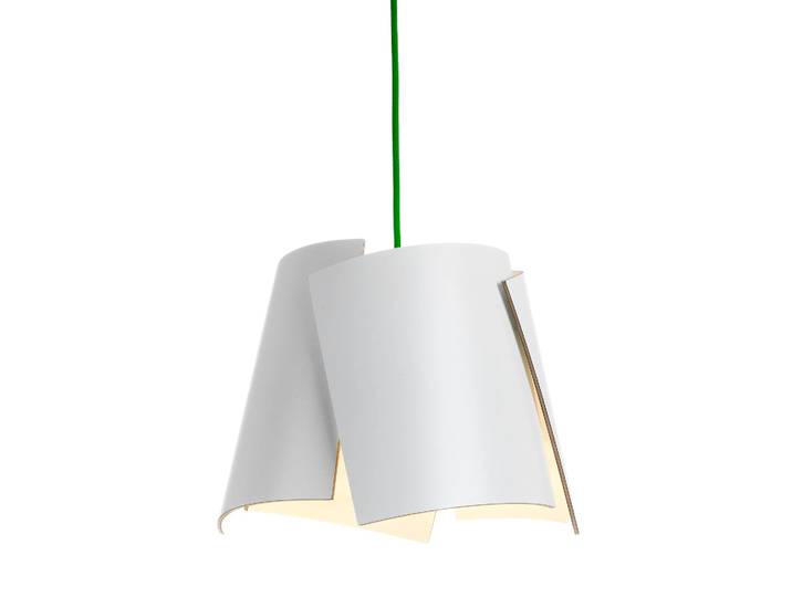 Bsweden Lampe Leaf blanche blanc-vert