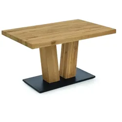 Niehoff Jack Tisch Balkeneiche natur, 180x90cm Wachs-Effekt