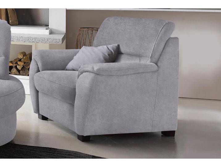 Sessel SIT & MORE Pandora , grau, B:103cm H:91cm T:90cm, Luxus-Microfaser ALTARA NUBUCK (100% Polyester);Luxus-Microfaser (100% Polyester);Luxus-Microfaser ALTARA NUBUCK (100% Polyester), Sessel, Sessel