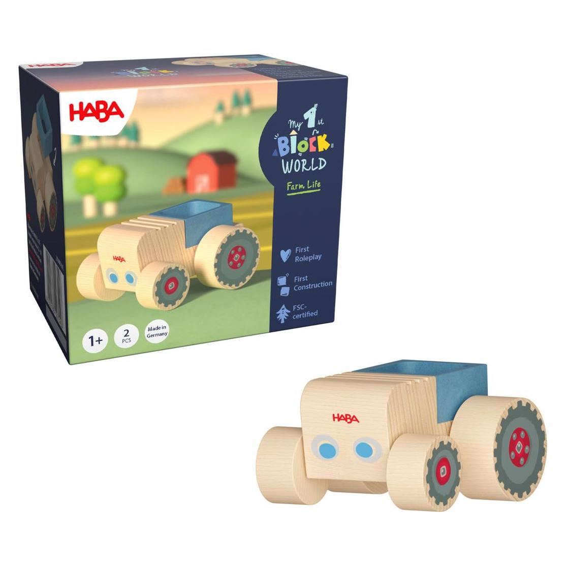 My First Block World MFBW Traktor Toni (2014487001)