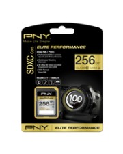 PNY Elite Performance Flash-Speicherkarte 256 GB UHS Class 3 / Class10 SDXC UHS-I (SD256ELIPER-EF)