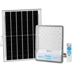 Lumisky TITAN 1400LM Ultra-Solar-Flutlicht Aluminium Schwarz